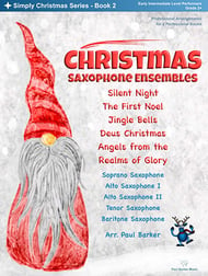 Christmas Saxophone Ensembles - Book 2 P.O.D. cover Thumbnail